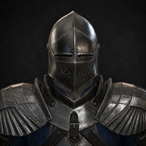 Male Knight portrait