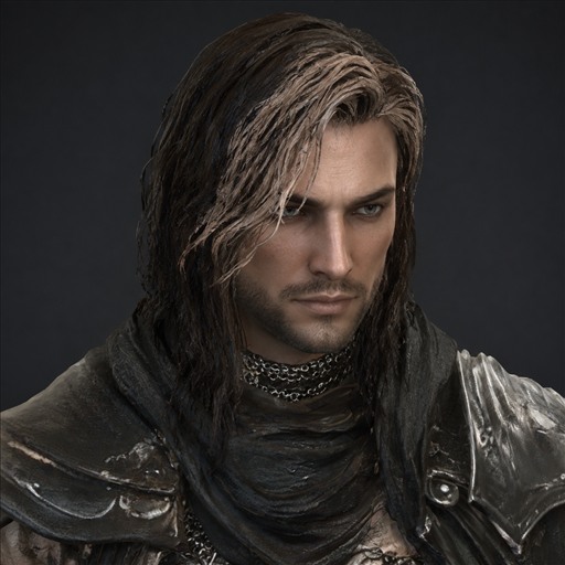 Male Moon Shifter portrait